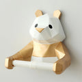 Panda Roll Paper Holder Wall Mount Towel Tissue Holder Bathroom Kitchen Tissue Hanger WC Bathroom Organizer Bathroom Accessories